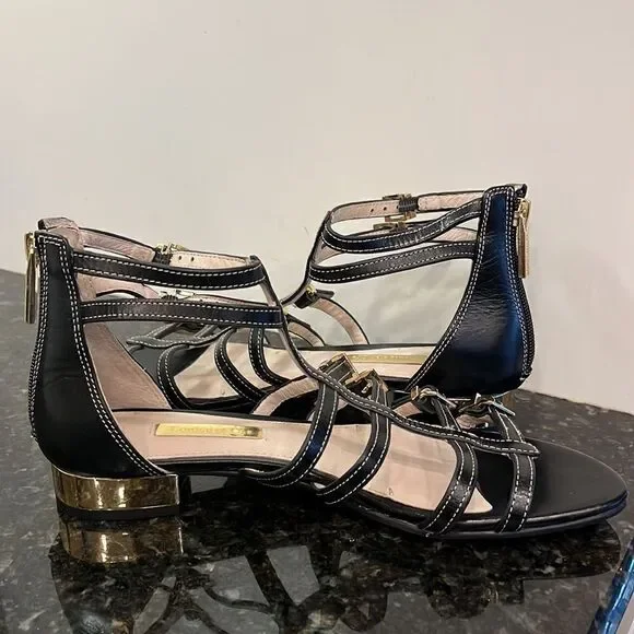 Louise Et Cie - Anja Gladiators - Size 7. Black - Picture 5 of 9
